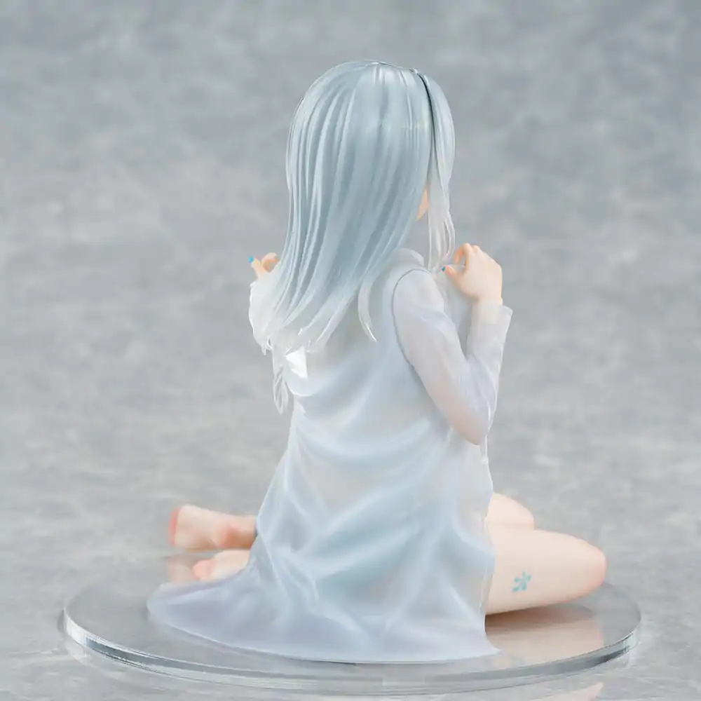 Original Character PVC soška 1/7 Silver-Haired Girl Sky Blue Morning Special Outfit Ver. by Fuumi Illustration 16 cm fotografii produktu