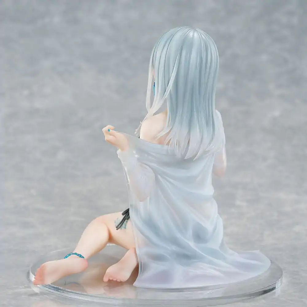 Original Character PVC soška 1/7 Silver-Haired Girl Sky Blue Morning Special Outfit Ver. by Fuumi Illustration 16 cm fotografii produktu