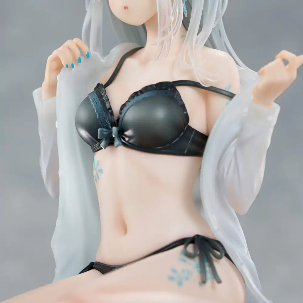 Original Character PVC soška 1/7 Silver-Haired Girl Sky Blue Morning Special Outfit Ver. by Fuumi Illustration 16 cm fotografii produktu