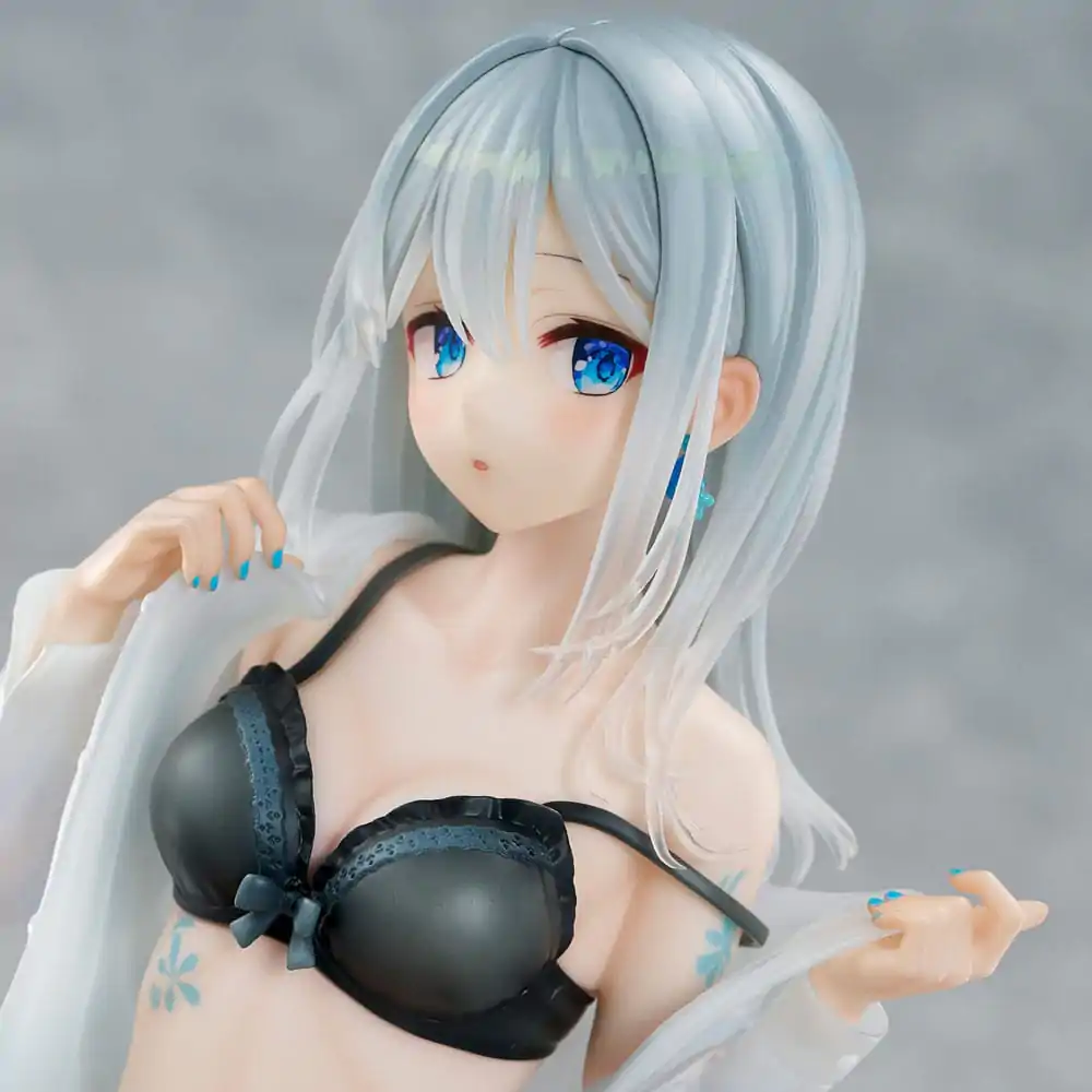 Original Character PVC soška 1/7 Silver-Haired Girl Sky Blue Morning Special Outfit Ver. by Fuumi Illustration 16 cm fotografii produktu