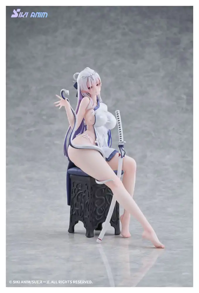 Soška z PVC Original Character 1/7 The Color of the Blue - White Snake Deluxe Edition 20 cm fotografii produktu