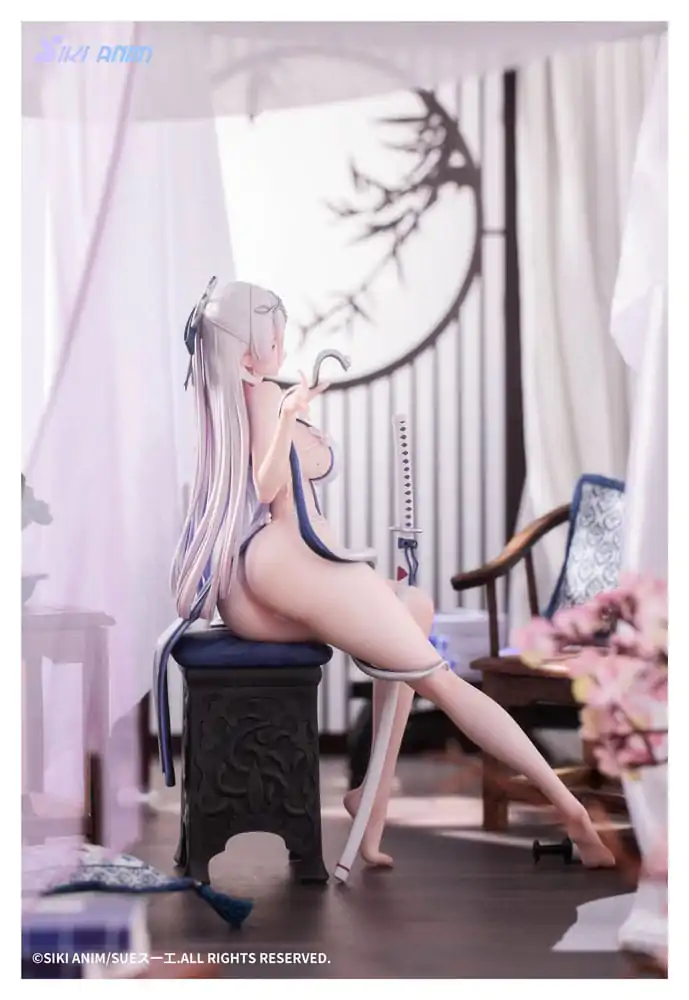 Soška z PVC Original Character 1/7 The Color of the Blue - White Snake Deluxe Edition 20 cm fotografii produktu