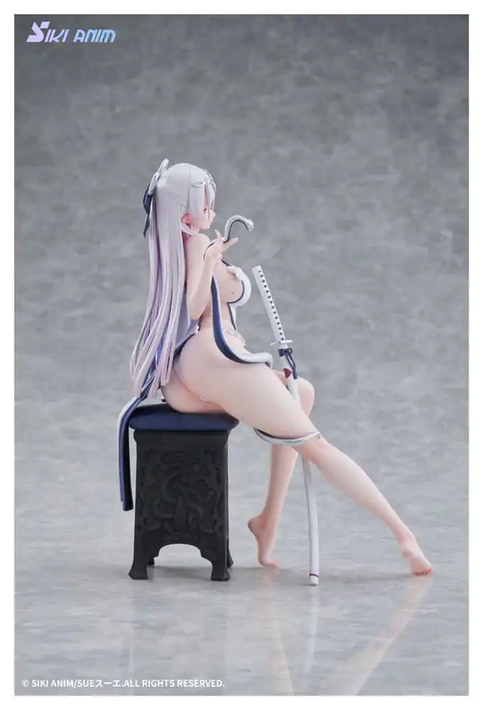 Soška z PVC Original Character 1/7 The Color of the Blue - White Snake Deluxe Edition 20 cm fotografii produktu