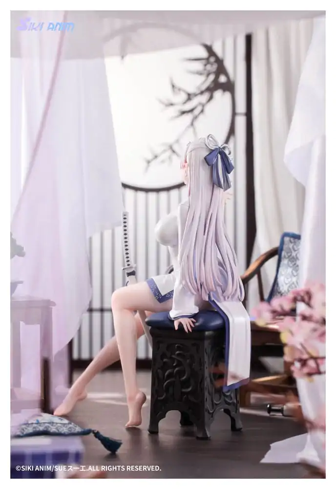 Soška z PVC Original Character 1/7 The Color of the Blue - White Snake Deluxe Edition 20 cm fotografii produktu