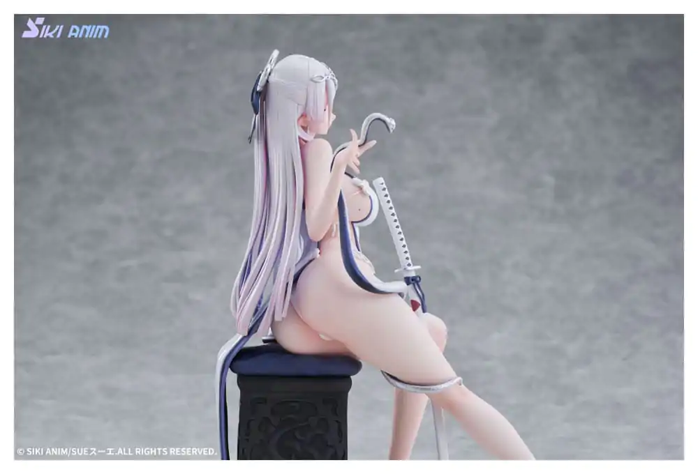 Soška z PVC Original Character 1/7 The Color of the Blue - White Snake Deluxe Edition 20 cm fotografii produktu