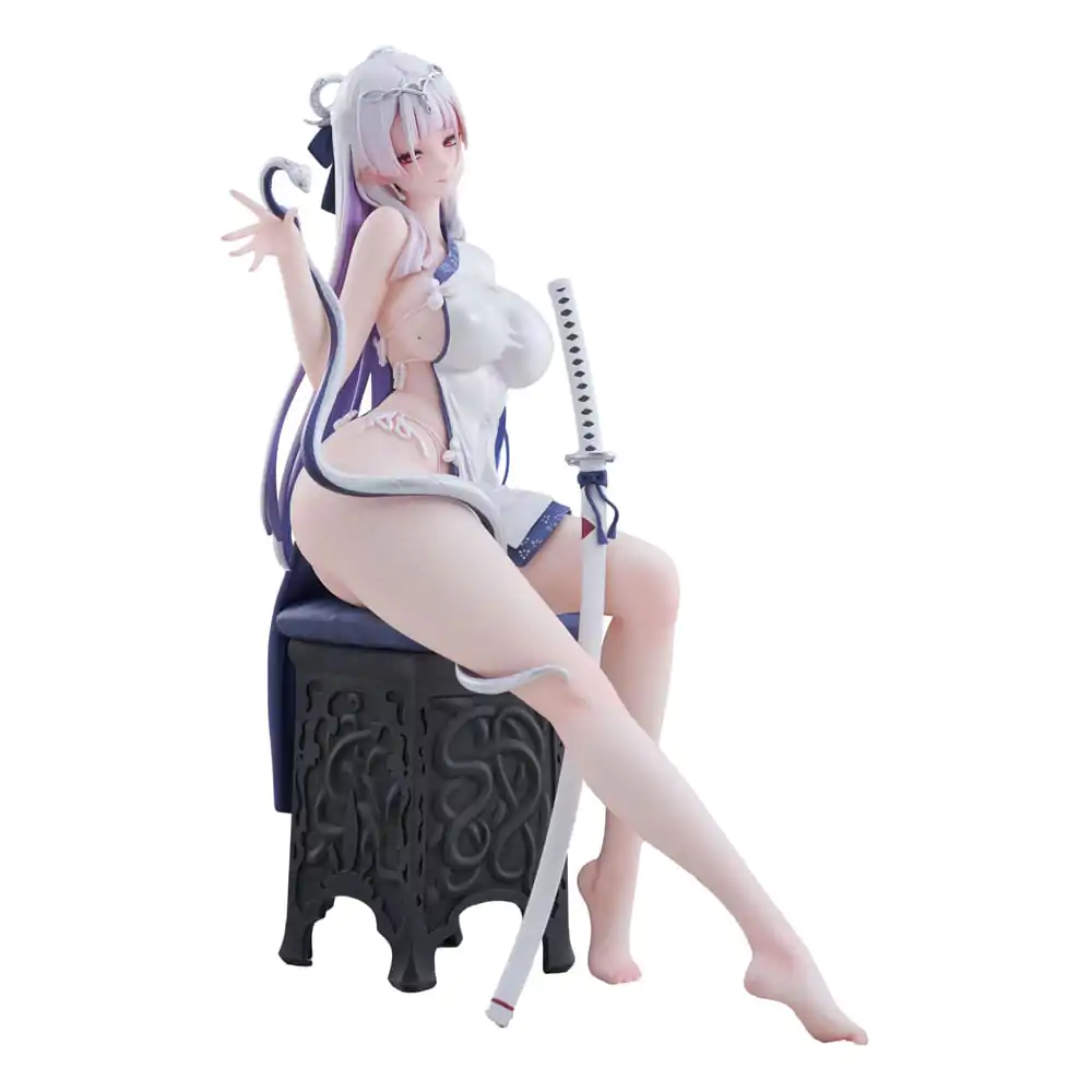 Soška z PVC Original Character 1/7 The Color of the Blue - White Snake Deluxe Edition 20 cm fotografii produktu