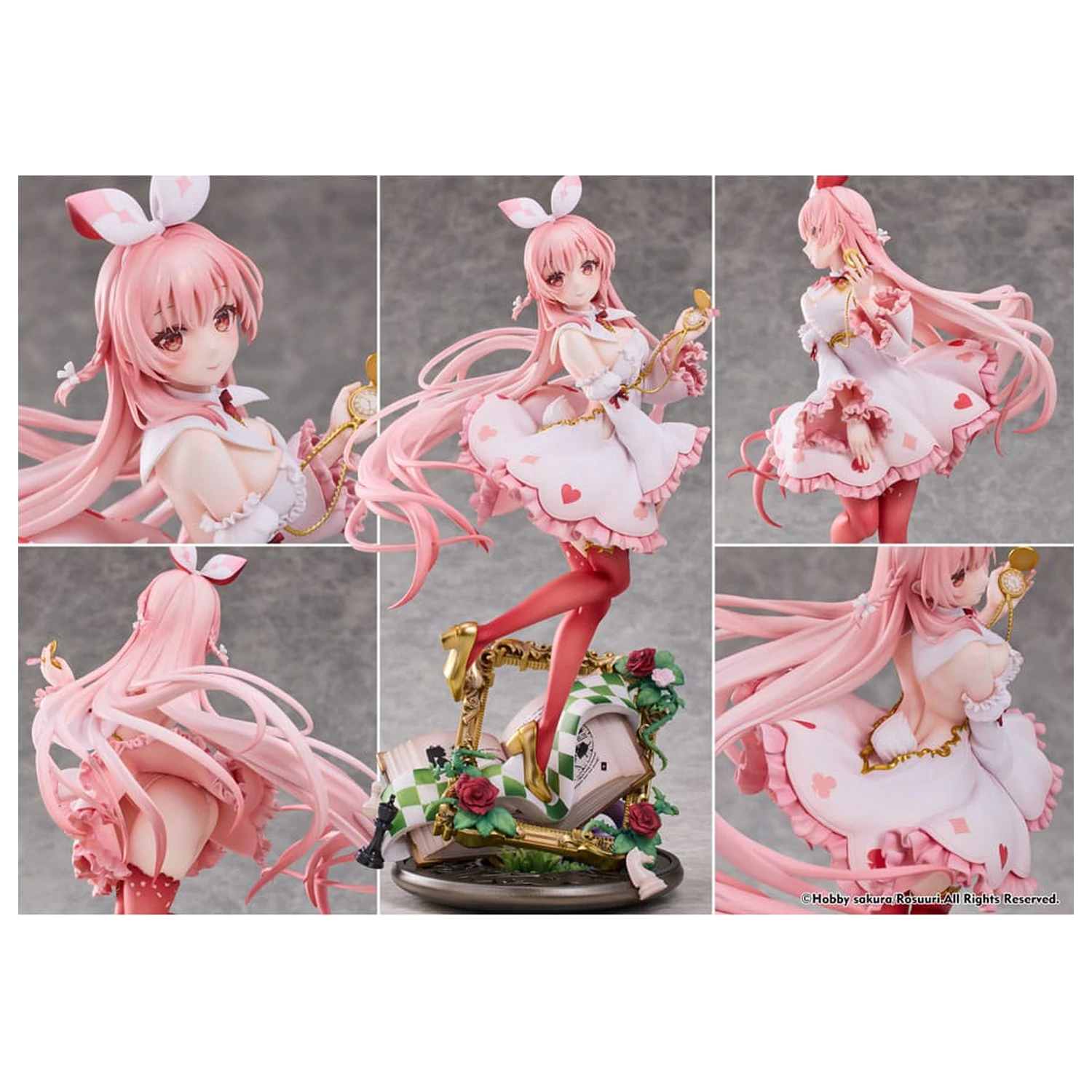 Original Character PVC Socha 1/7 White Rabbit Rosu Wonderland Ver. Illustrated by Rosuuri Deluxe Edition 29 cm fotografii produktu