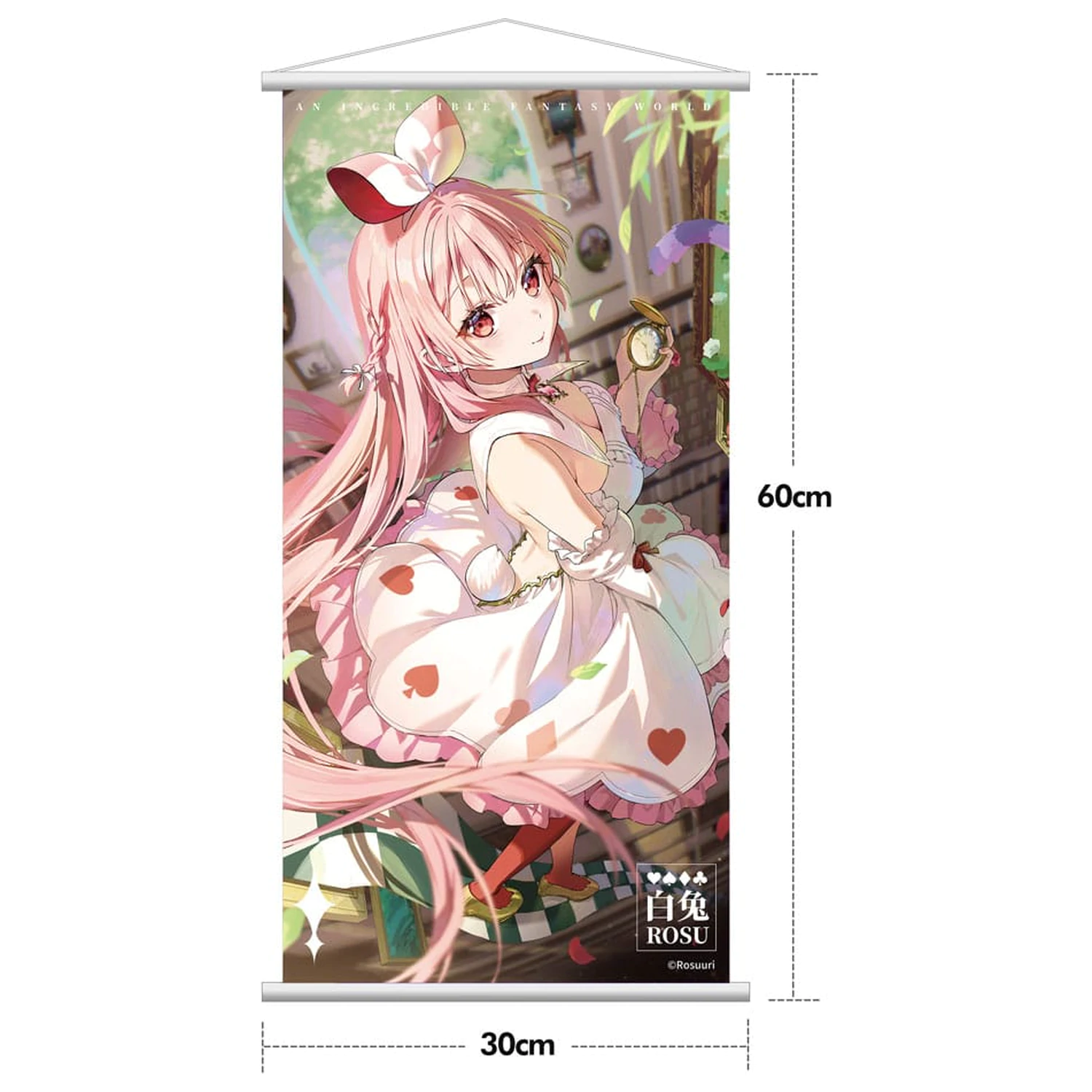 Original Character PVC Socha 1/7 White Rabbit Rosu Wonderland Ver. Illustrated by Rosuuri Deluxe Edition 29 cm fotografii produktu