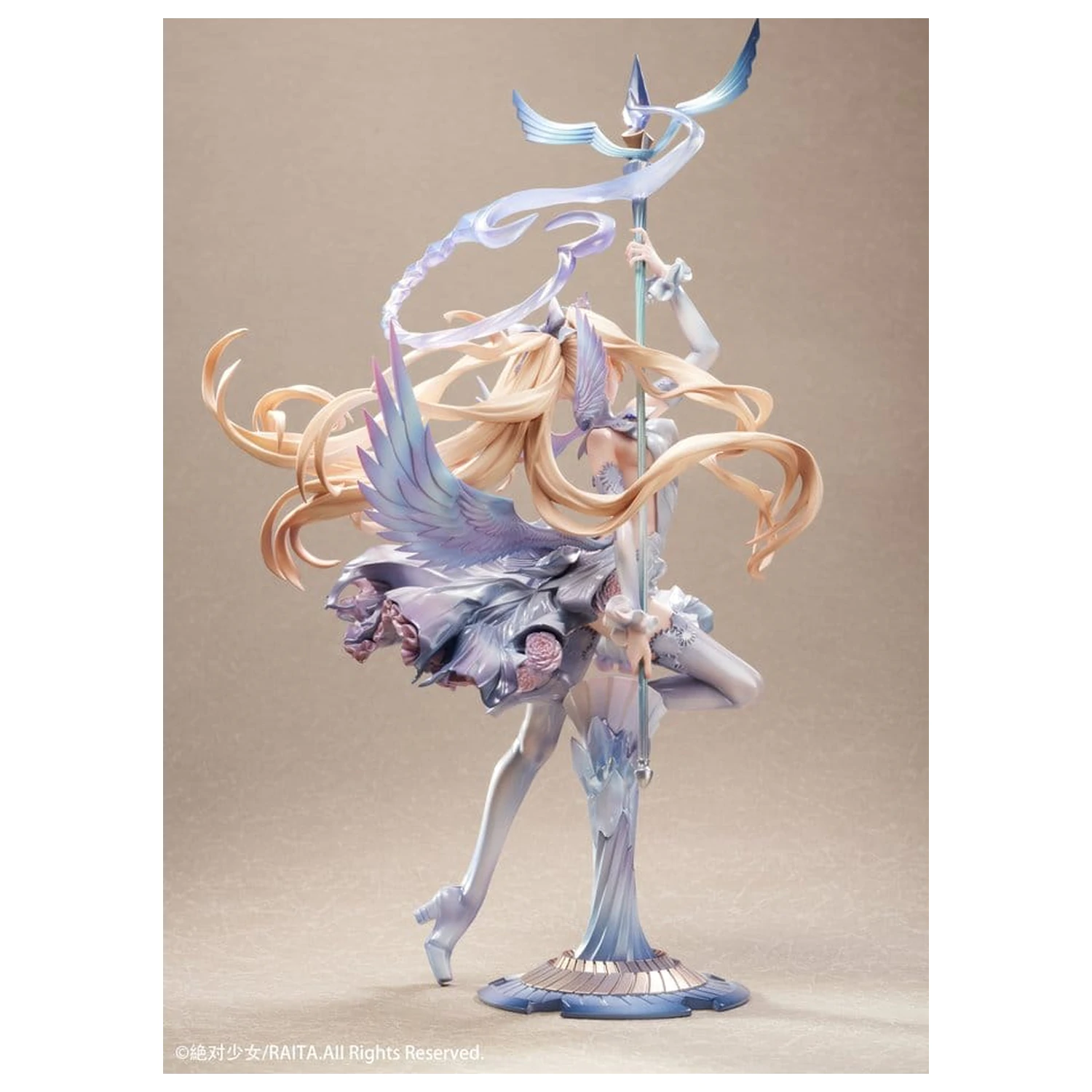 Original Character PVC socha 1/7 Zettai Junpaku Mahou Shoujo Kotone Sasaki 31 cm fotografii produktu