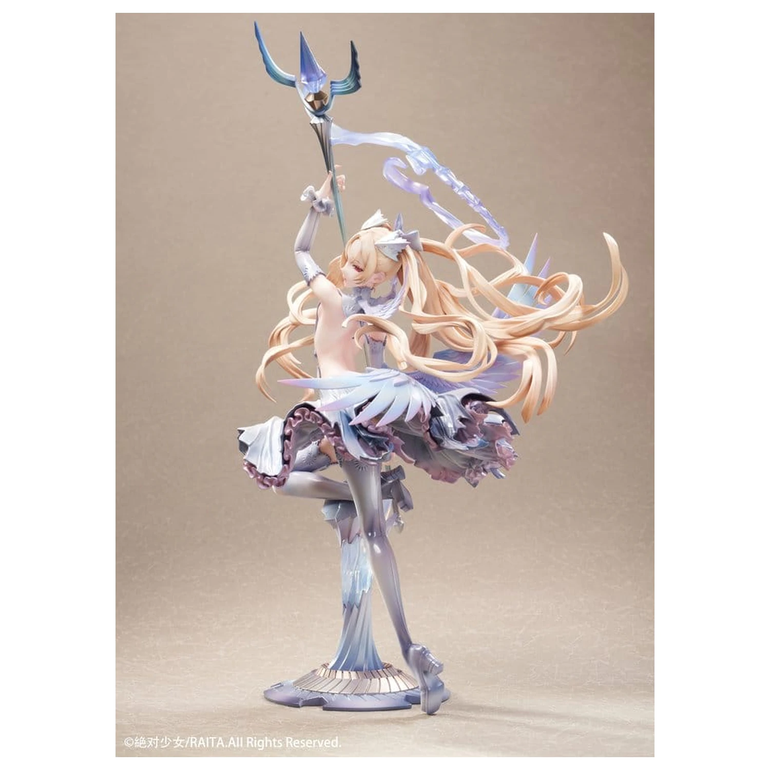 Original Character PVC socha 1/7 Zettai Junpaku Mahou Shoujo Kotone Sasaki 31 cm fotografii produktu