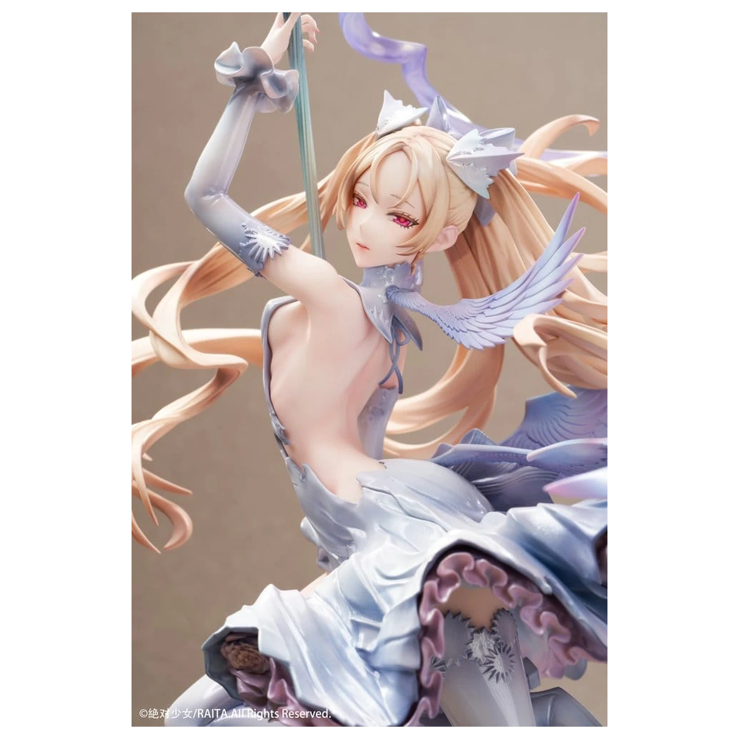 Original Character PVC socha 1/7 Zettai Junpaku Mahou Shoujo Kotone Sasaki 31 cm fotografii produktu
