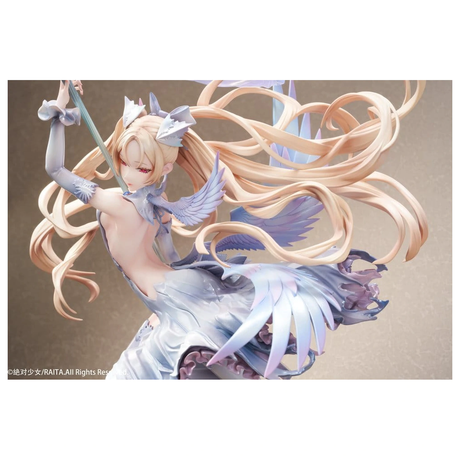 Original Character PVC socha 1/7 Zettai Junpaku Mahou Shoujo Kotone Sasaki 31 cm fotografii produktu