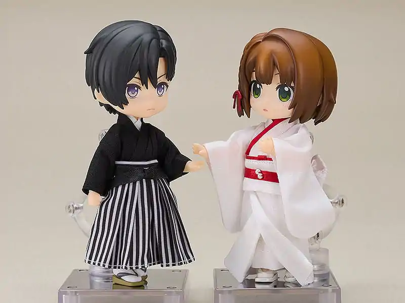 Originální doplňky pro Nendoroid panenky, sada oblečení: Haori a Hakama fotografii produktu