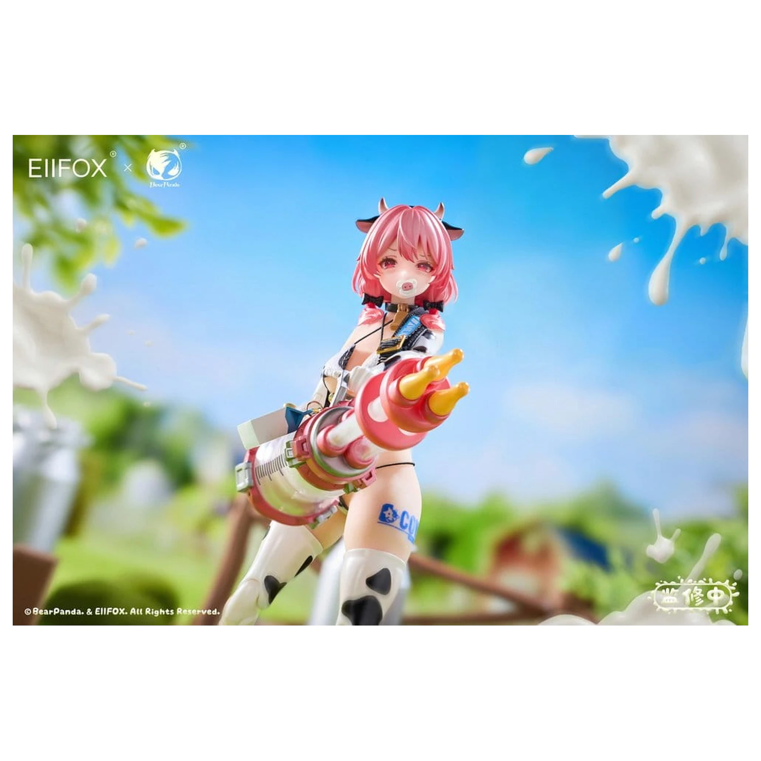 Original Character Akční figurka 1/8 Eiifox & BearPanda Nyuugyuu Momo 21 cm fotografii produktu