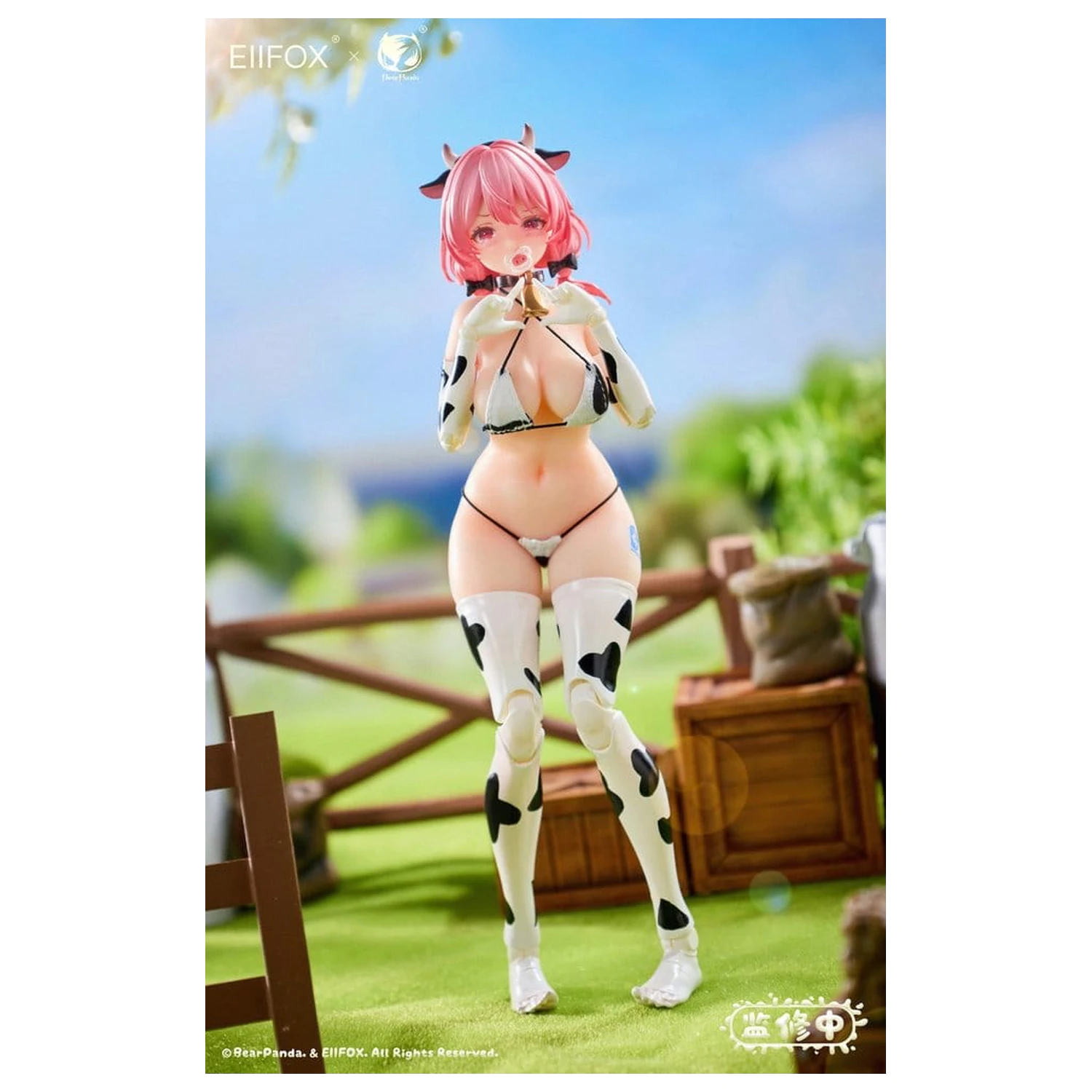 Original Character Akční figurka 1/8 Eiifox & BearPanda Nyuugyuu Momo 21 cm fotografii produktu