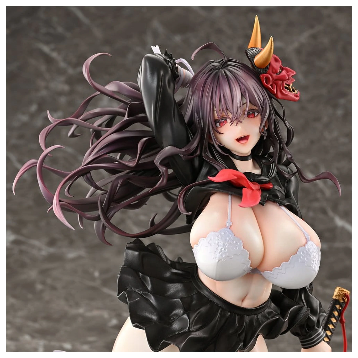 Original Character by Mataro PVC 1/6 Reika Danzaiin Demon Exorcist Student Council President soška 26 cm fotografii produktu