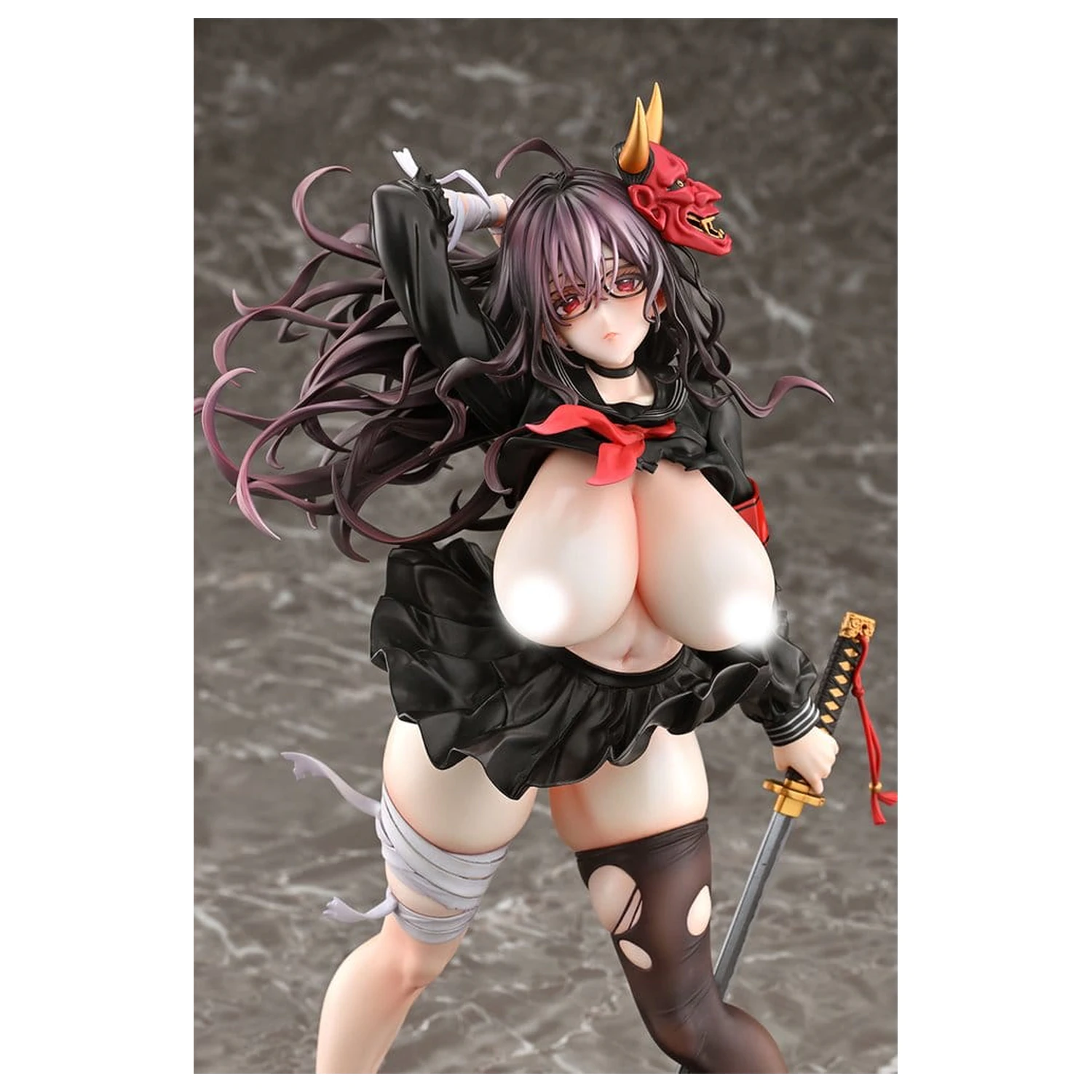 Original Character by Mataro PVC 1/6 Reika Danzaiin Demon Exorcist Student Council President soška 26 cm fotografii produktu