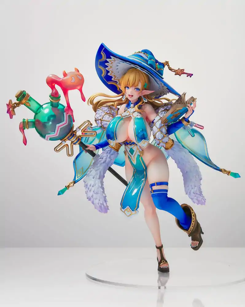 Original Character Elf Village Series PVC soška 1/6 15th Villager Milklinde Antenna 25 cm fotografii produktu