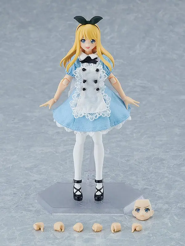 Originální Akční Figurka Figma Female Body (Alice) s šaty a zástěrou 13 cm fotografii produktu