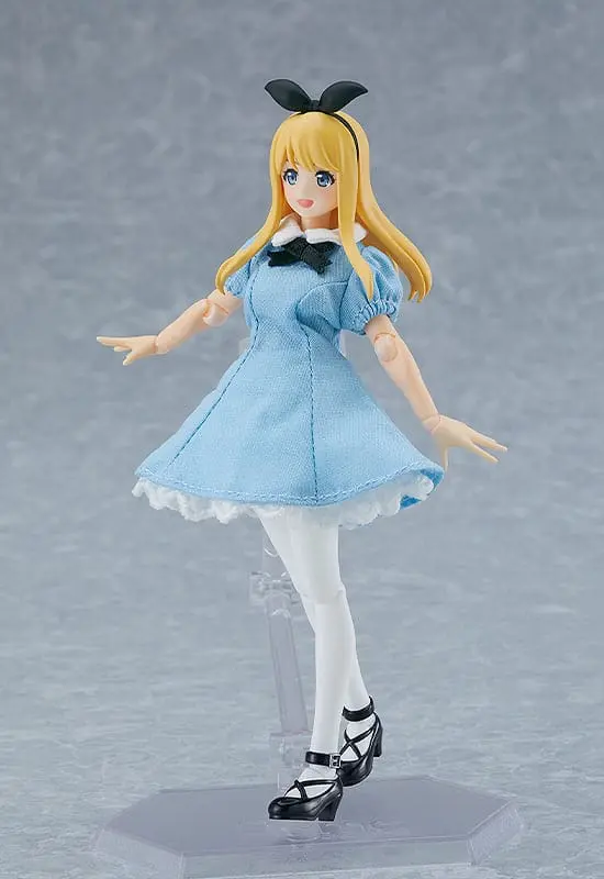 Originální Akční Figurka Figma Female Body (Alice) s šaty a zástěrou 13 cm fotografii produktu