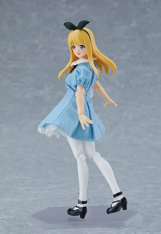 Originální Akční Figurka Figma Female Body (Alice) s šaty a zástěrou 13 cm fotografii produktu