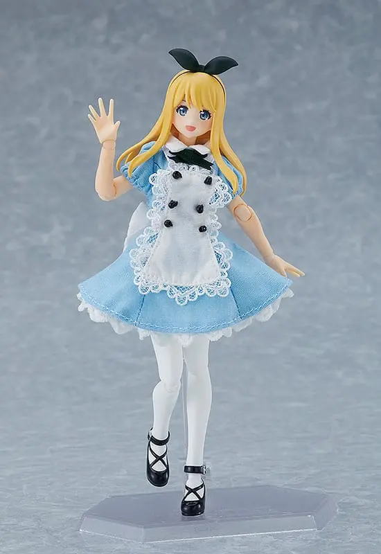 Originální Akční Figurka Figma Female Body (Alice) s šaty a zástěrou 13 cm fotografii produktu