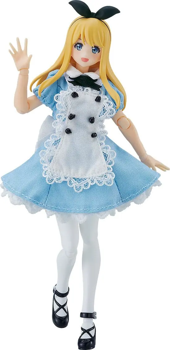 Originální Akční Figurka Figma Female Body (Alice) s šaty a zástěrou 13 cm fotografii produktu