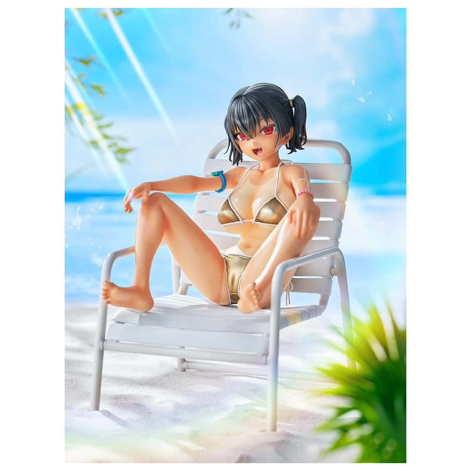 Originální figurka postavy 1/5 Nocturnas Sasaki Kanna – Gold Bikini Ver. 23 cm fotografii produktu