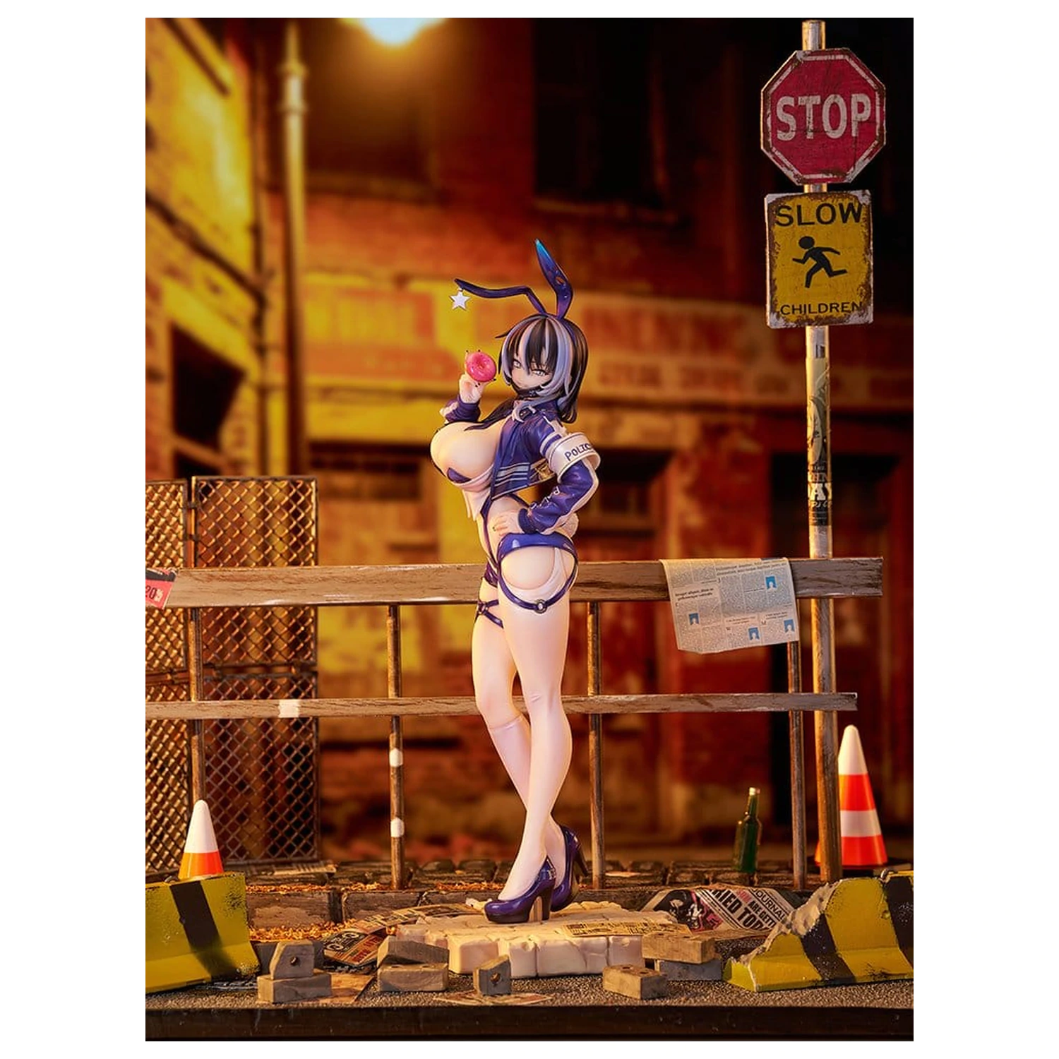 Original Character Figurka 1/6 Bunny Cops_02 Ilustrace od CheLA77 30 cm fotografii produktu