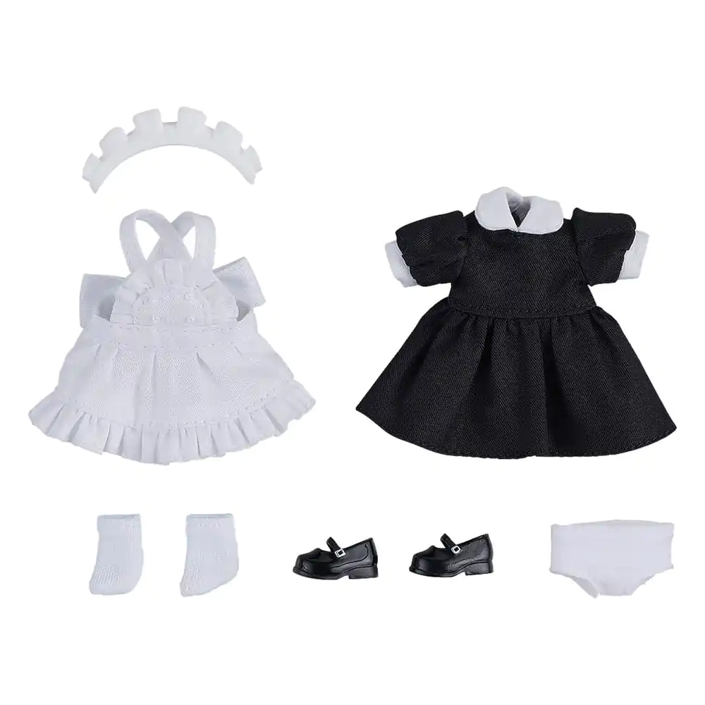 Originální sada oblečení pro Nendoroid Doll figurky: Mini Maid Outfit (Černá) fotografii produktu