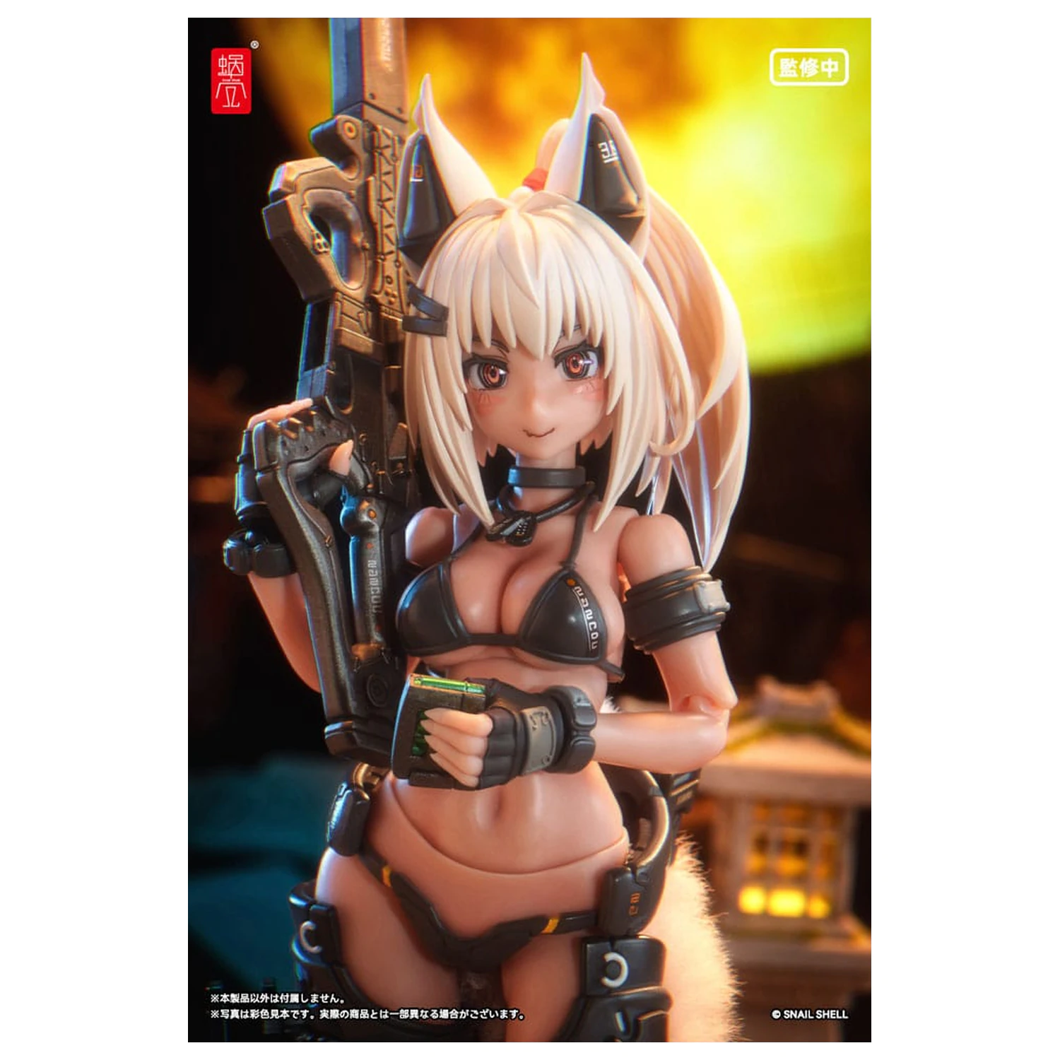 Original Character akční figurka Kit 1/12 RA-04 Kitsunebi Senki Honoka Swimsuit Ver. 15 cm fotografii produktu