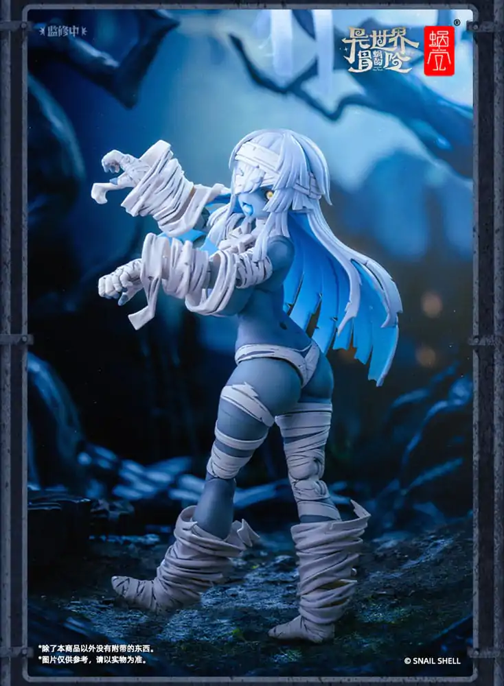 Originální stavebnice akční figurky 1/12 RPG-03 Zombie Girl Grisa 15 cm fotografii produktu