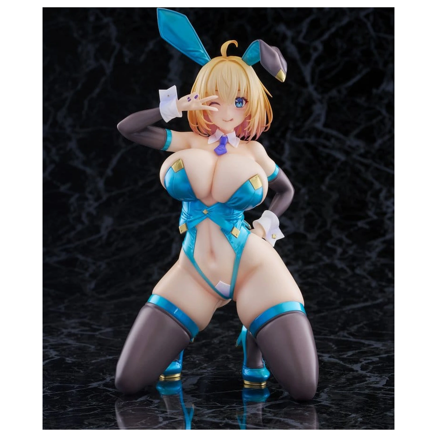 Original Character KoiKoi -Sakura- PVC Figurka 1/6 Sophia F. Shirring Blue Bunny Ver. 20 cm fotografii produktu