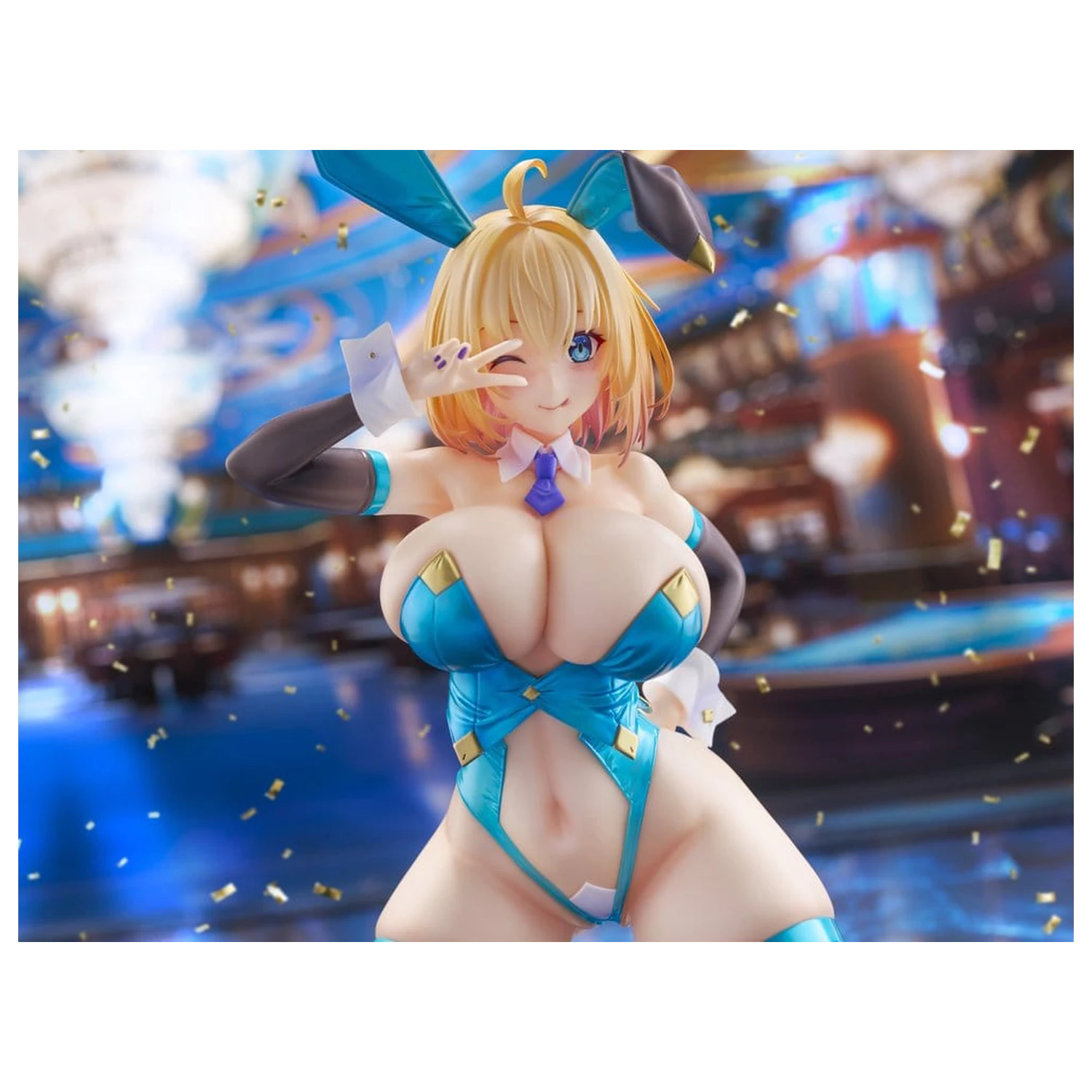 Original Character KoiKoi -Sakura- PVC Figurka 1/6 Sophia F. Shirring Blue Bunny Ver. 20 cm fotografii produktu