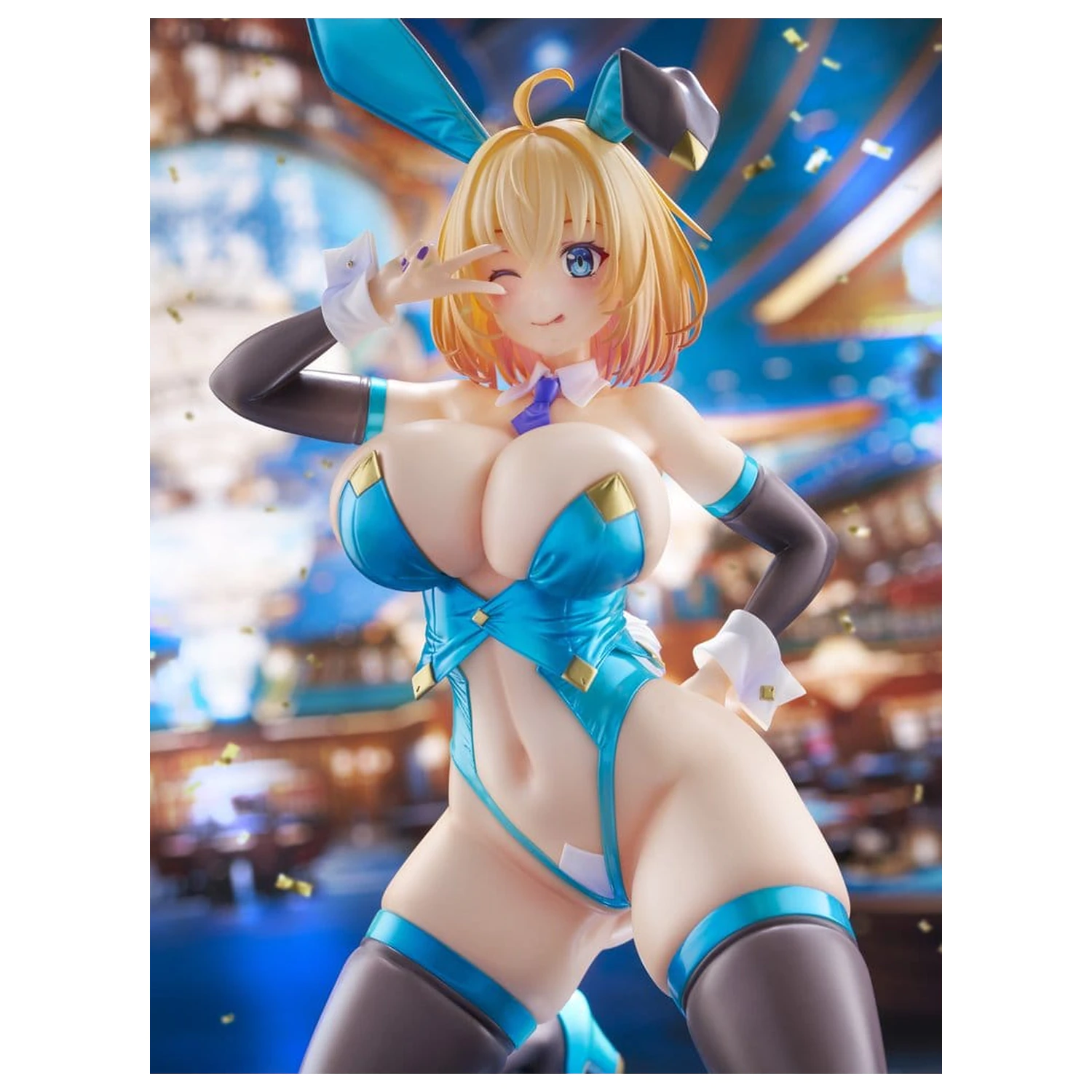 Original Character KoiKoi -Sakura- PVC Figurka 1/6 Sophia F. Shirring Blue Bunny Ver. 20 cm fotografii produktu