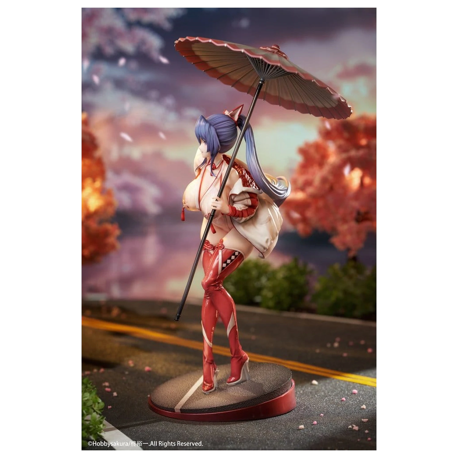 Original Character Miko Shoujo PVC figurka 1/7 Miko Race Queen Ver. 33 cm fotografii produktu