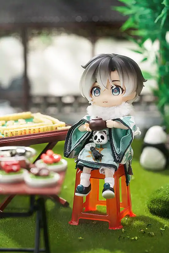 Originální postava Nendoroid panenka akční figurka čínský styl Panda Mahjong: Laurier 14 cm fotografii produktu