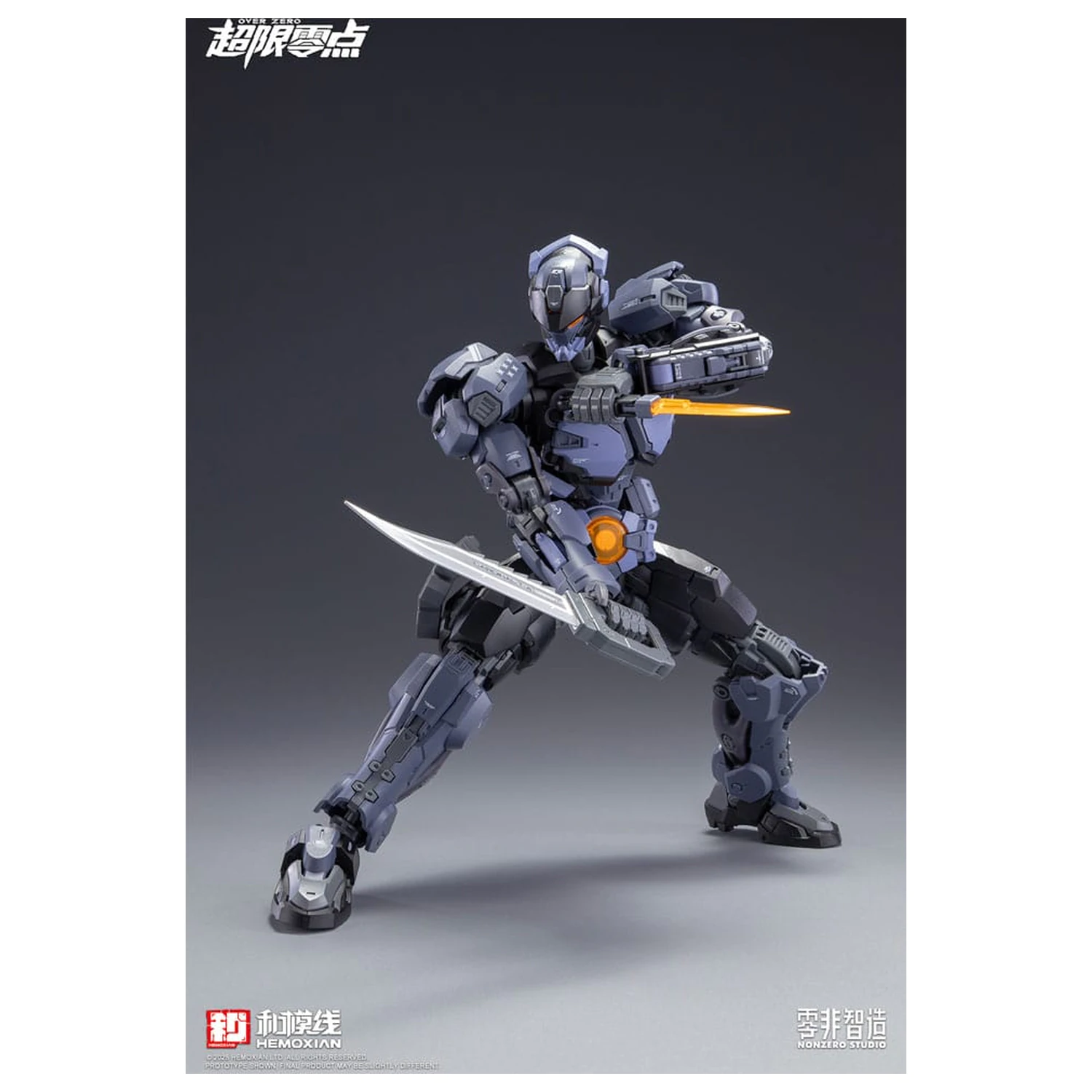 Original Character Over Zero Series Model Kit 1/10 Baki 21 cm fotografii produktu