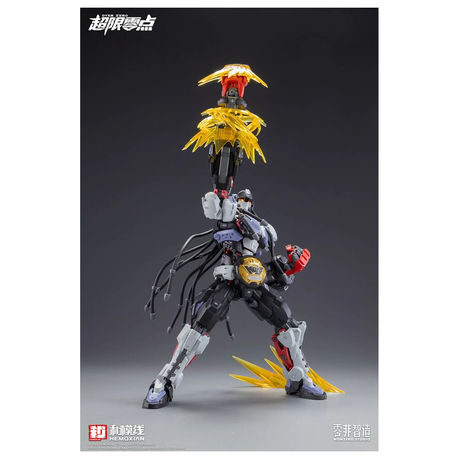 Original Character Over Zero Series Model Kit 1/10 Baki 21 cm fotografii produktu