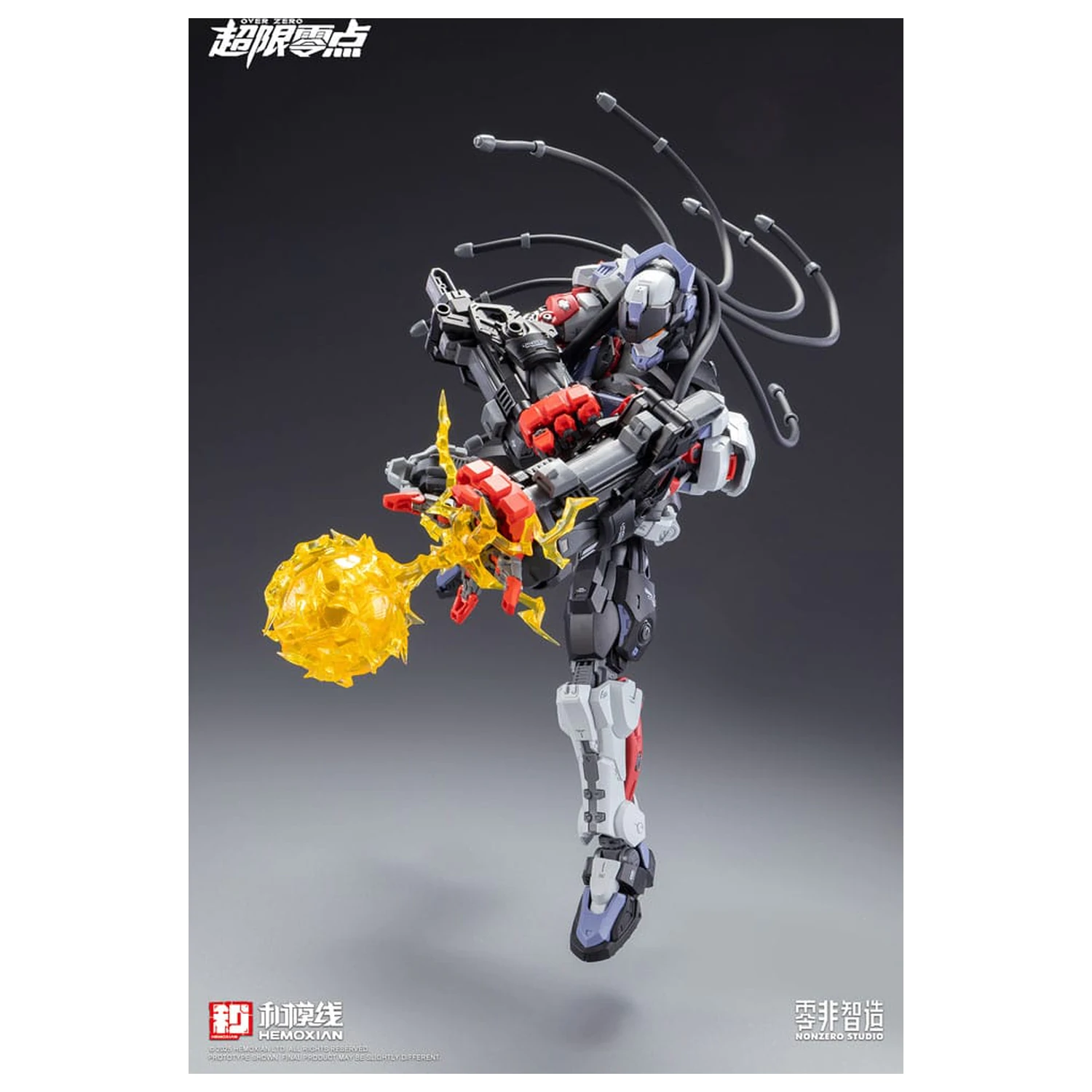 Original Character Over Zero Series Model Kit 1/10 Baki 21 cm fotografii produktu