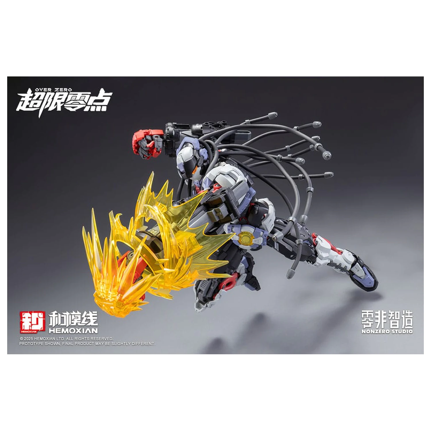 Original Character Over Zero Series Model Kit 1/10 Baki 21 cm fotografii produktu