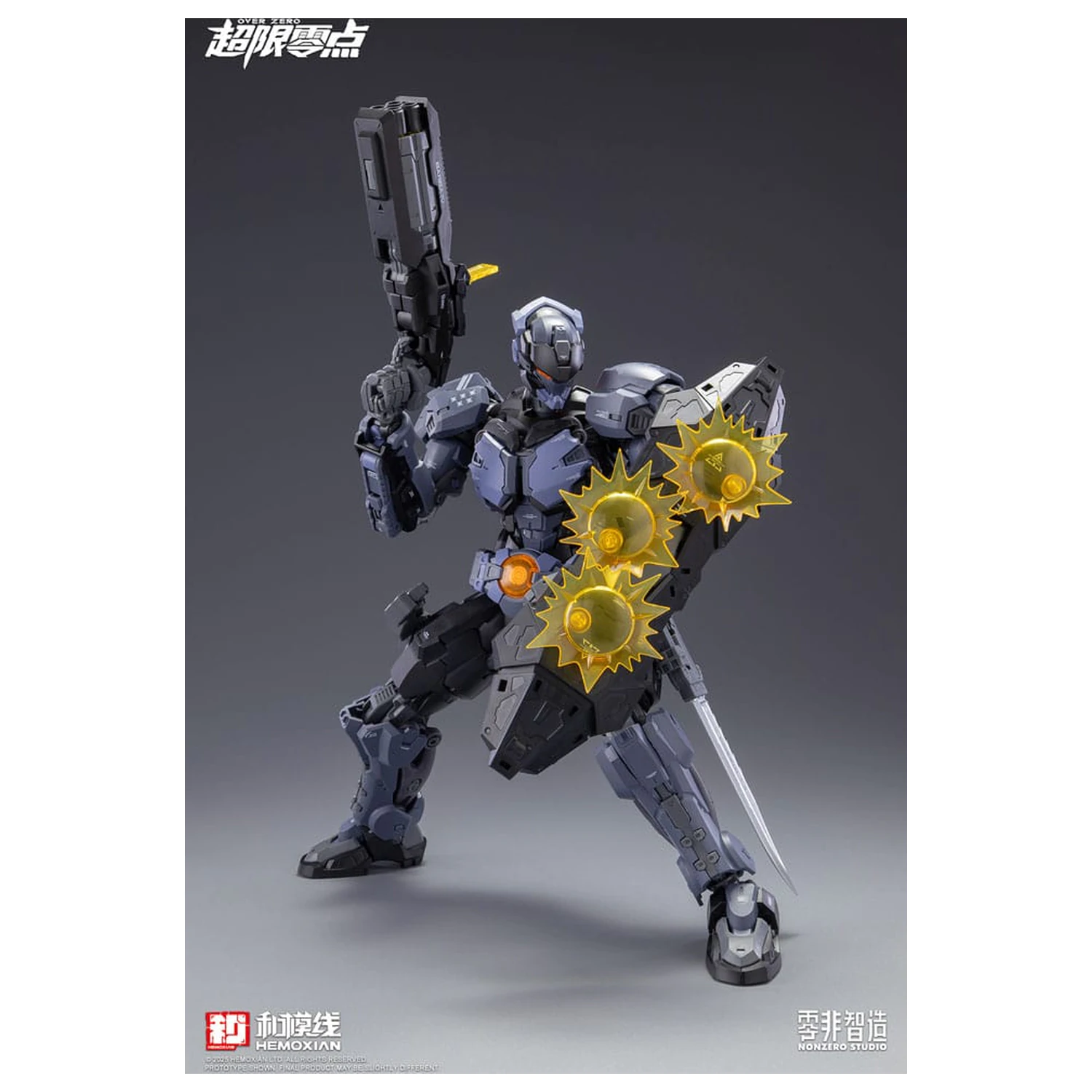 Original Character Over Zero Series Model Kit 1/10 Baki 21 cm fotografii produktu