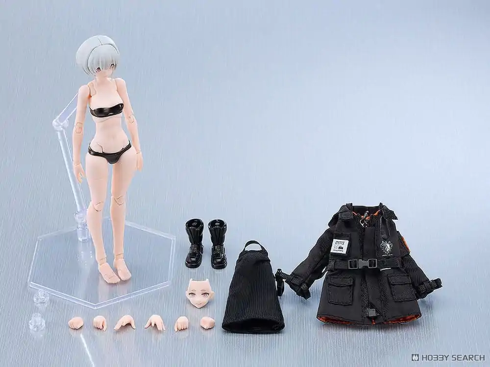 Originální postava PLAMAX Plastikový model Kit Xi-III Outfit Set 16 cm fotografii produktu