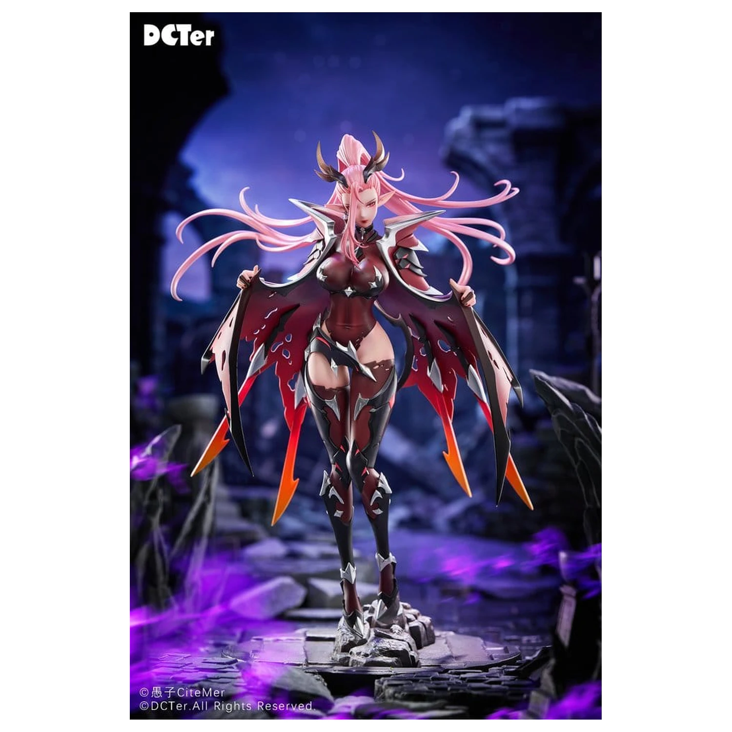 Originální postava PU figurka 1/7 Heslion Draco Bellatrix Feminina 27 cm fotografii produktu