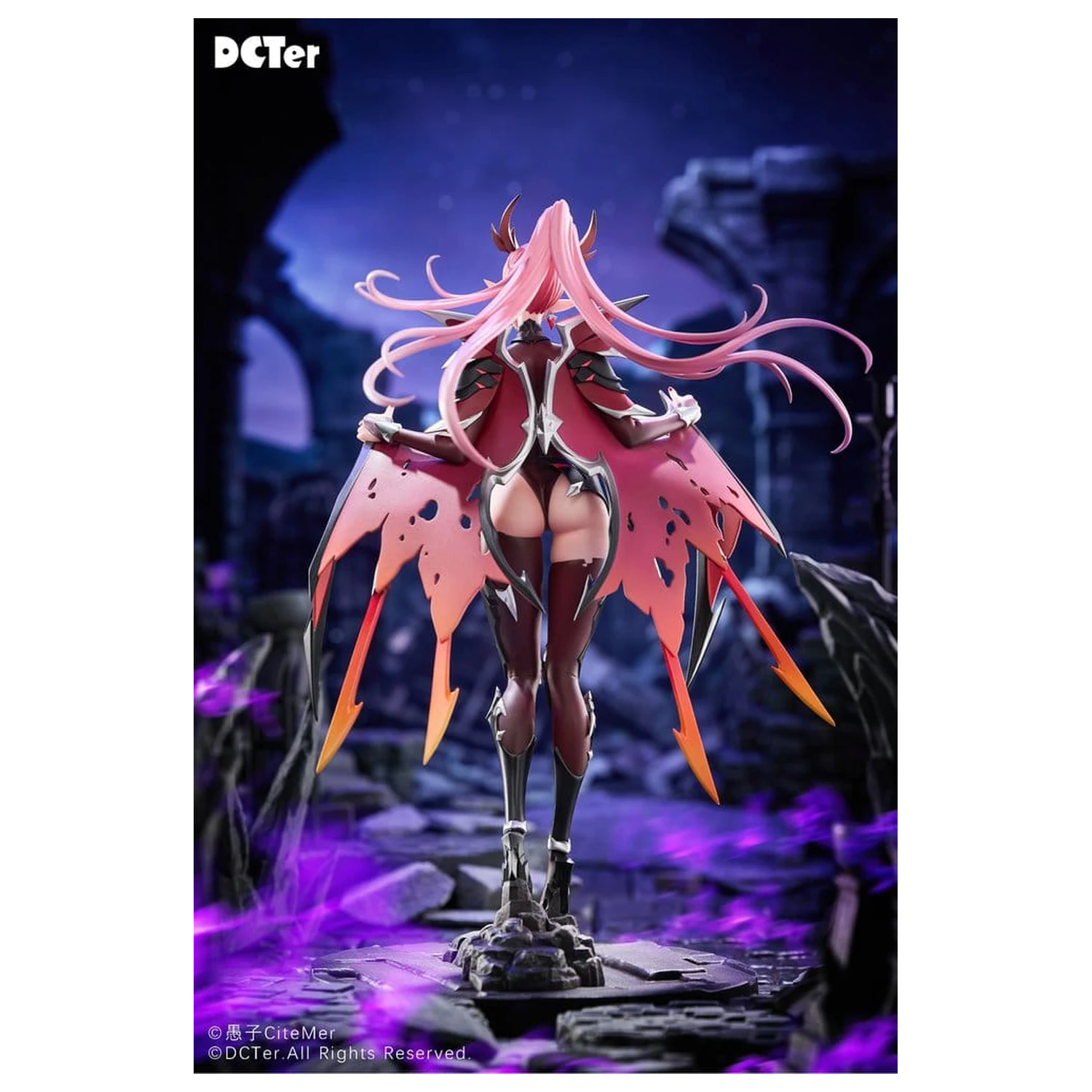 Originální postava PU figurka 1/7 Heslion Draco Bellatrix Feminina 27 cm fotografii produktu