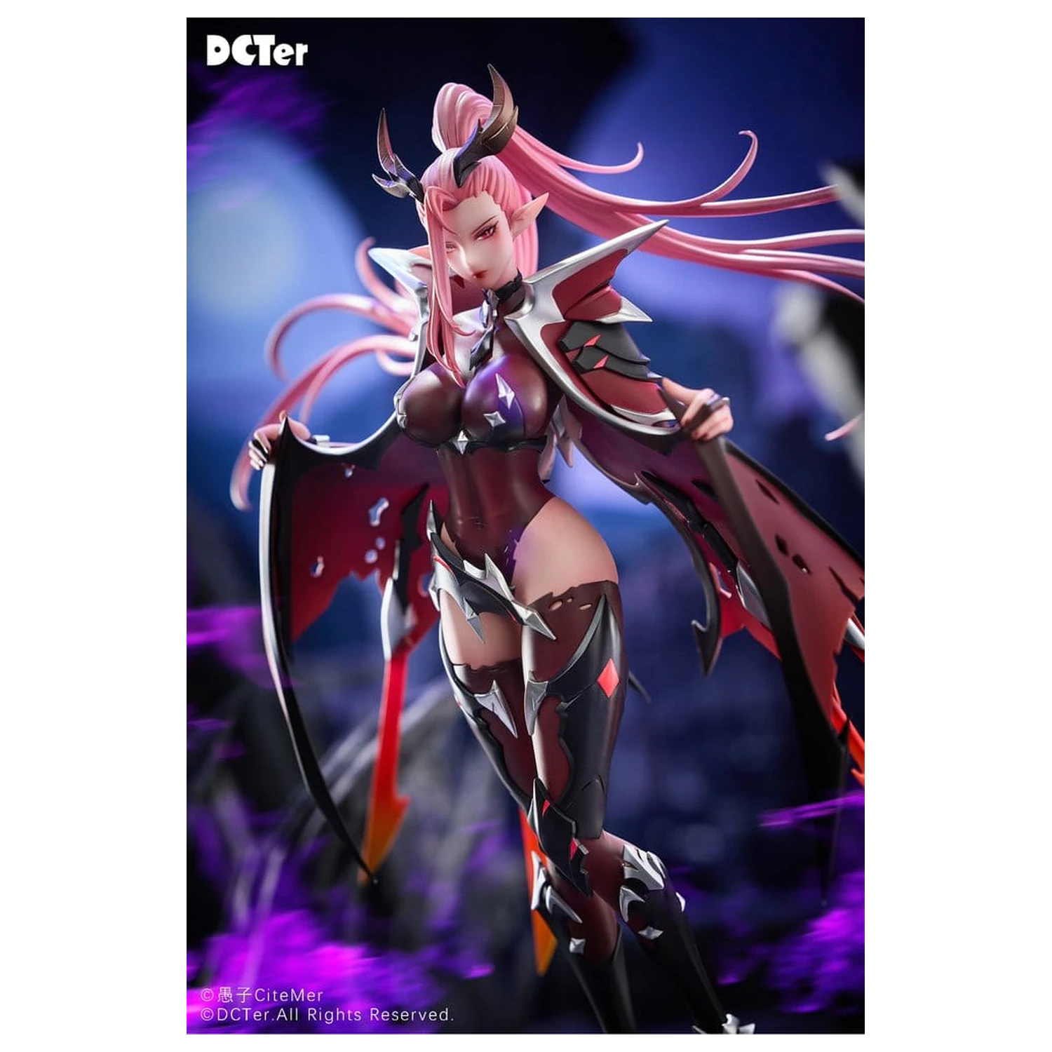 Originální postava PU figurka 1/7 Heslion Draco Bellatrix Feminina 27 cm fotografii produktu