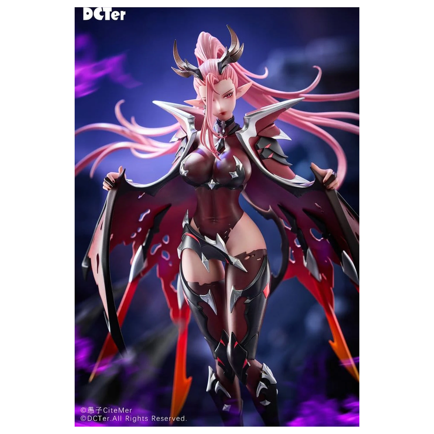 Originální postava PU figurka 1/7 Heslion Draco Bellatrix Feminina 27 cm fotografii produktu