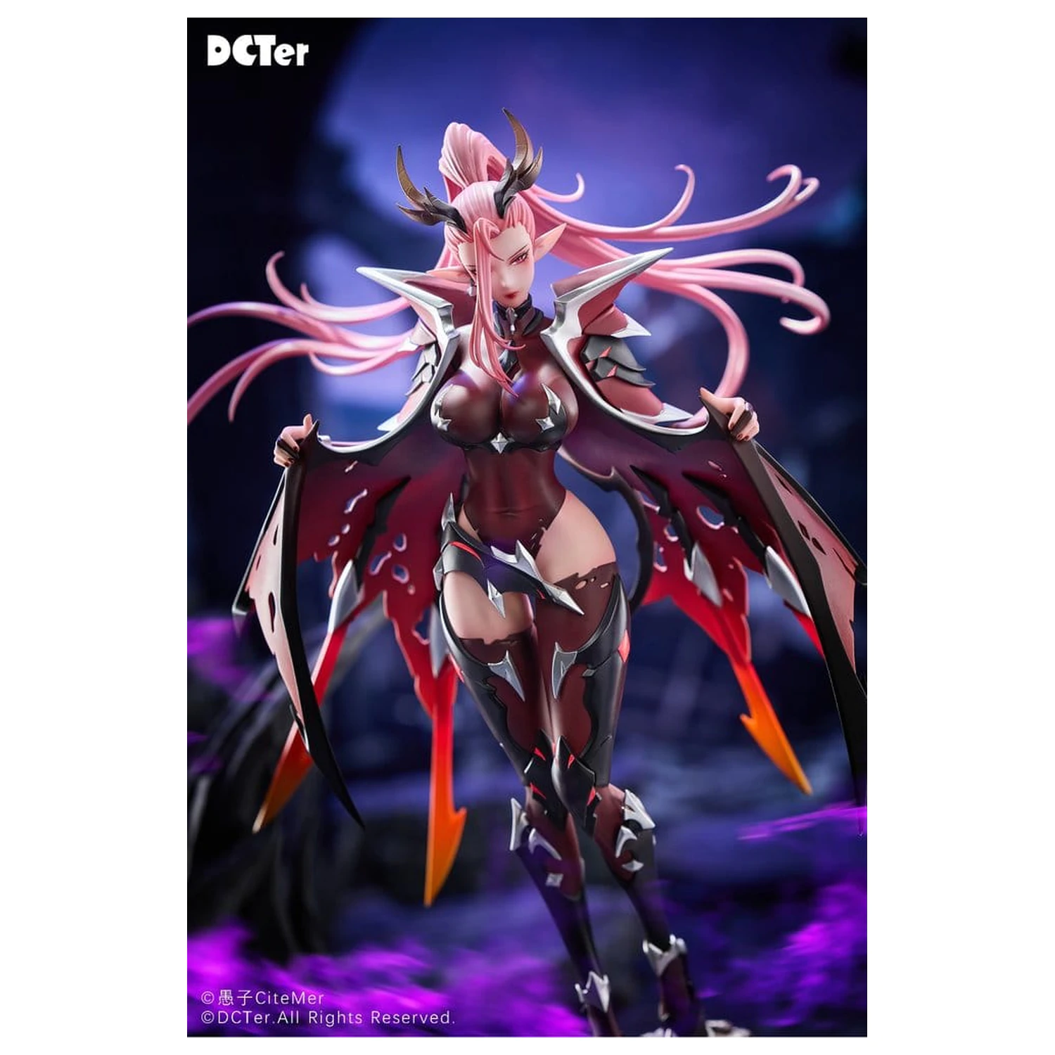 Originální postava PU figurka 1/7 Heslion Draco Bellatrix Feminina 27 cm fotografii produktu