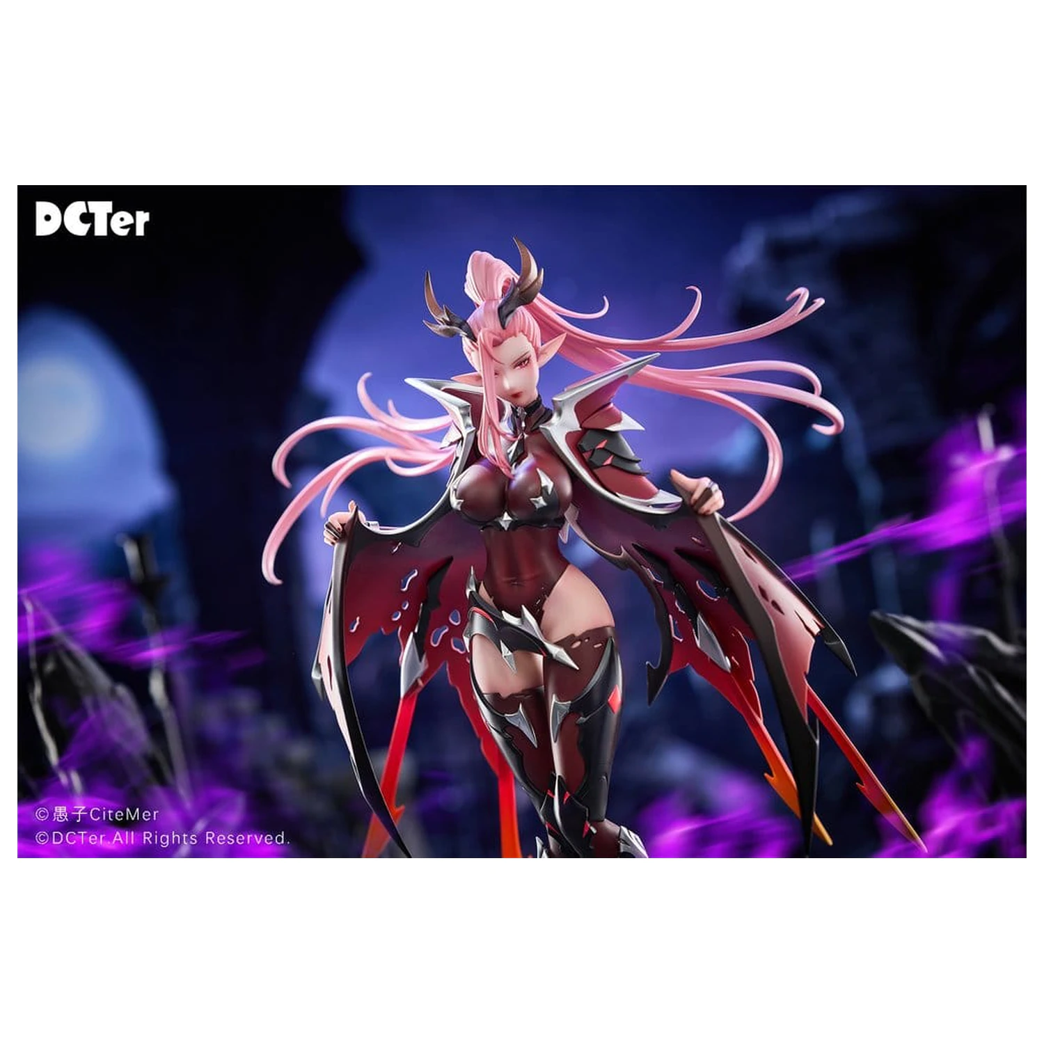 Originální postava PU figurka 1/7 Heslion Draco Bellatrix Feminina 27 cm fotografii produktu