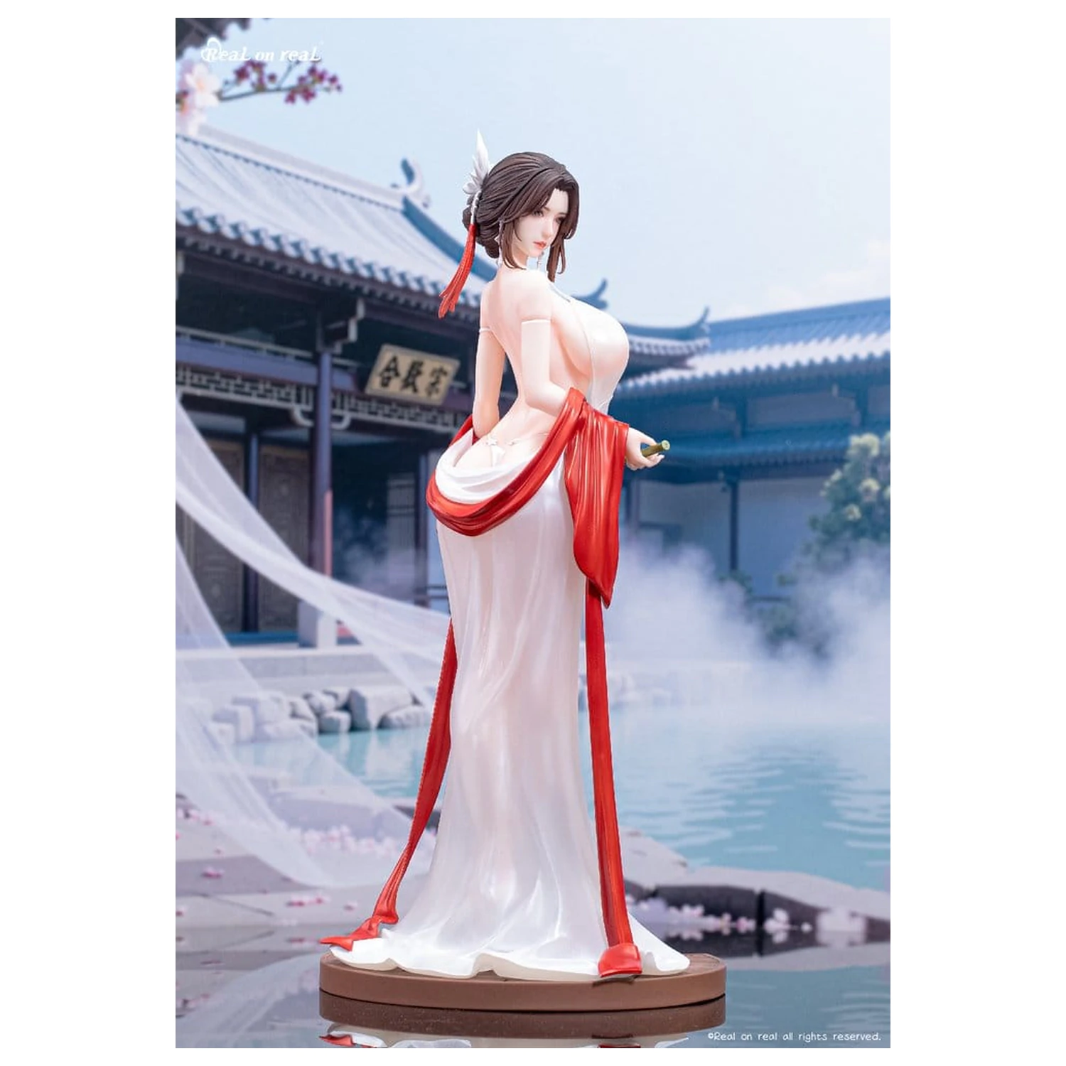 Original Character PVC 1/6 Qing Yun socha figura 31 cm fotografii produktu
